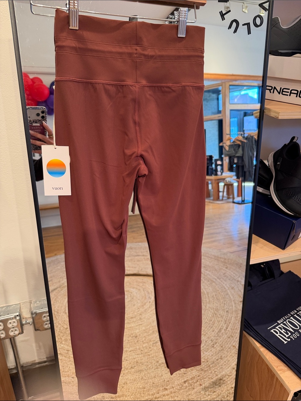 Vuori Daily Legging - size S, NWT, burnt Siena - Picture 5 of 5